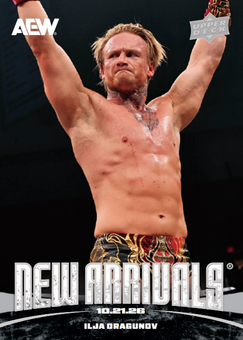 wrestlingcards's tweet photo. Card #26 of 2026 @UpperDeckSports AEW New Arrivals of @UNBESIEGBAR_ZAR is available to purchase in the Upper Deck E-pack store until 11/2/26. #AEW #UpperDeck #NewArrivals #WrestlingCards #WrestlingTradingCards https://t.co/ORJjSFfRS9