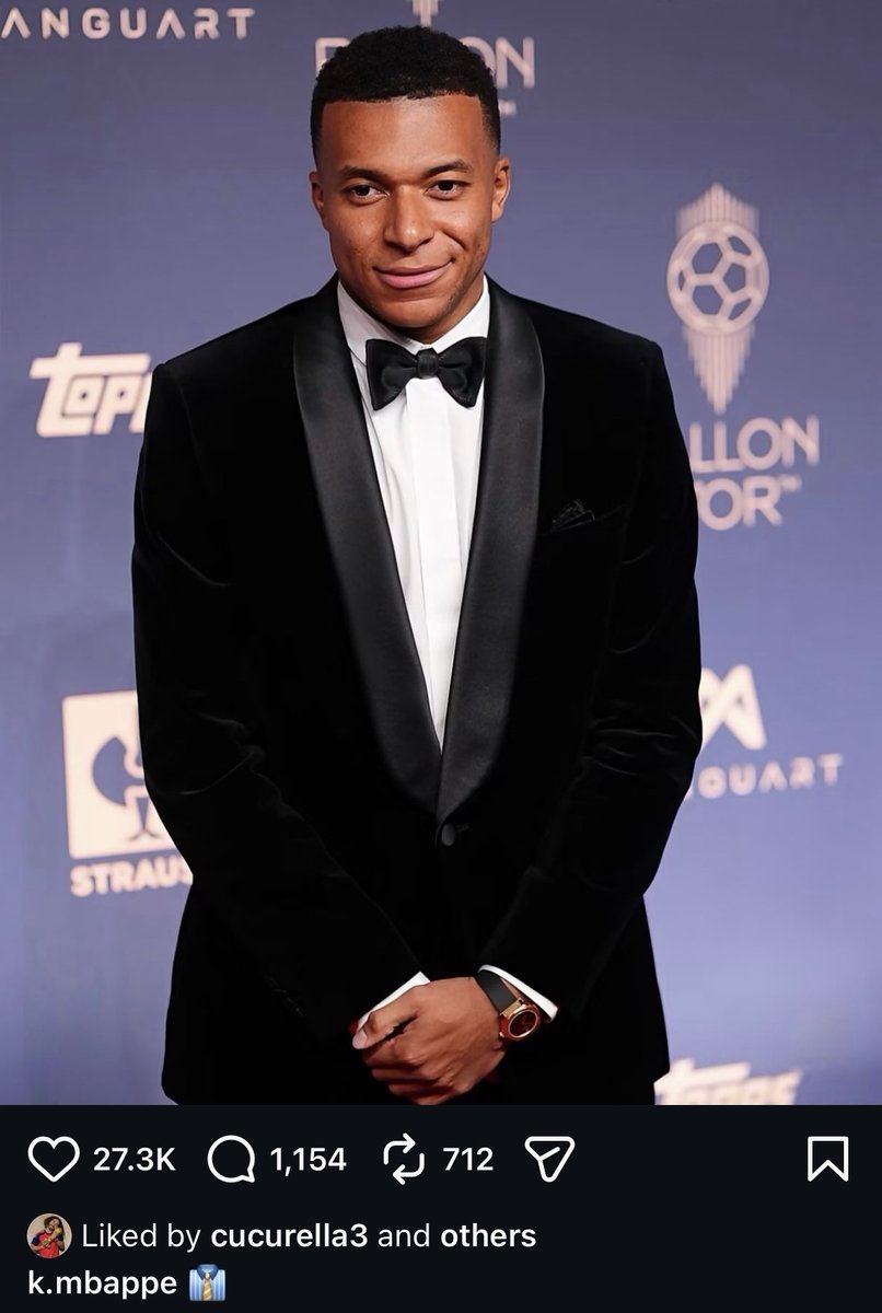 MadridXtra's tweet photo. 🚨 KYLIAN MBAPPÉ ON IG: “👔” https://t.co/sIqMGuKh5t