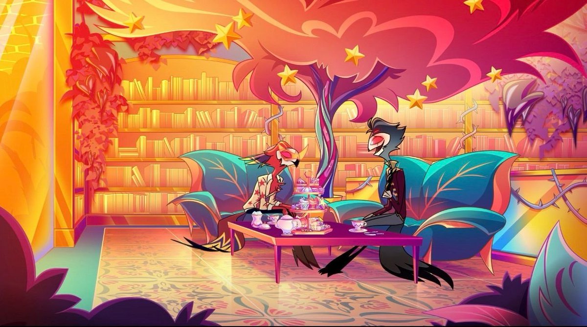 hellastellarrow's tweet photo. You can't fool me. Vassago learned to like plants and books because of Stolas 🌱📚⭐
#HelluvaBoss #Vassago https://t.co/Vk8VuUjkeV