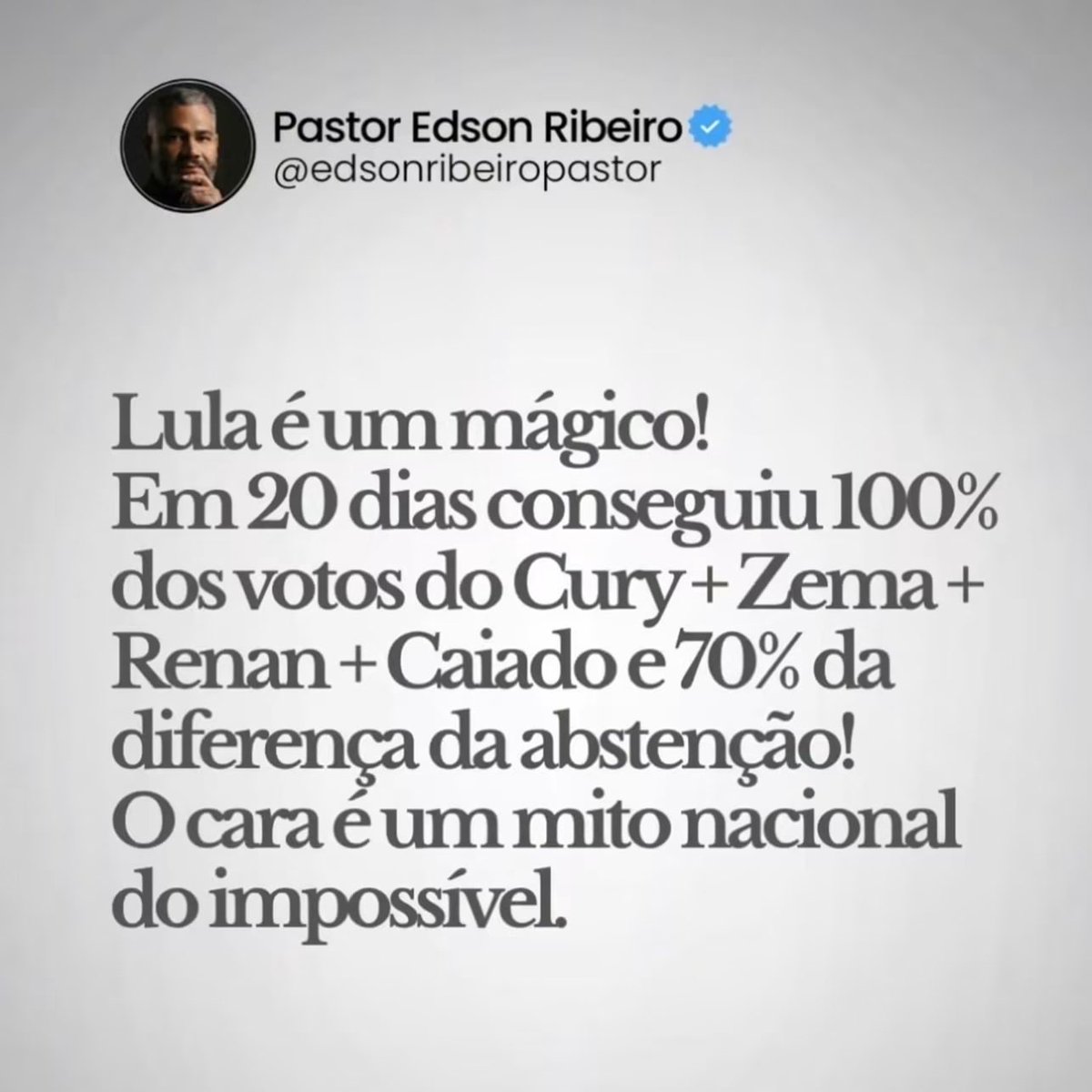 marcia_miami's tweet photo. Há quem acredite que ele ganhou https://t.co/lWlkTr57bs