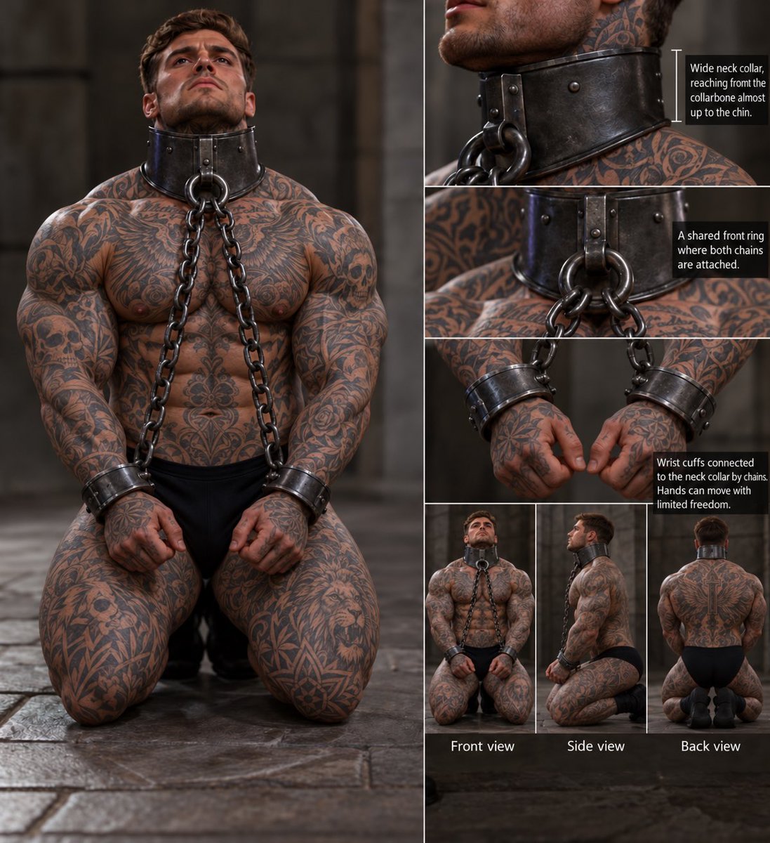 goodboyacademy1's tweet photo. You wanted it boy. This is your life now. Locked and chained for eternity. https://t.co/A9hDOxIg5t