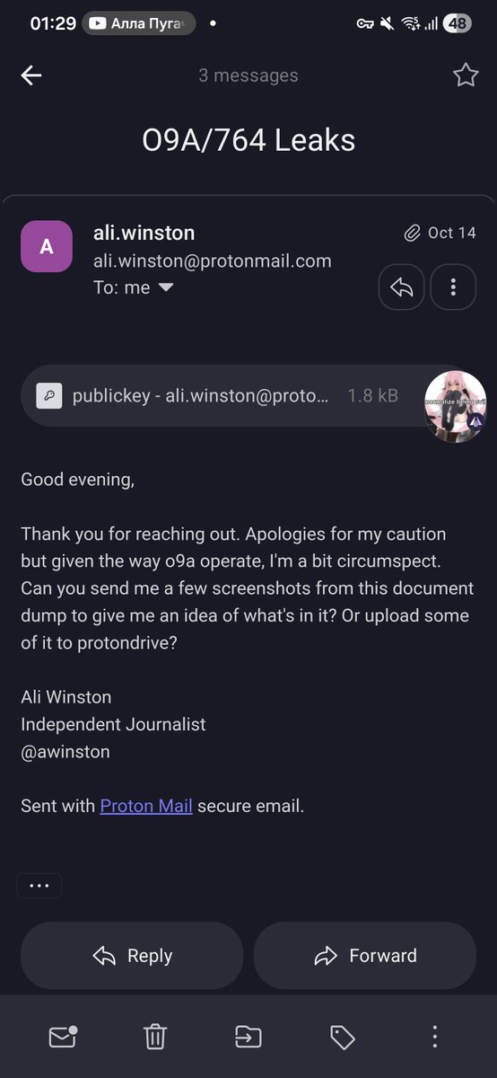 sorosat16596's tweet photo. @bx_on_x @awinston Or my email for thar matter about Brendon Hiers from October last year. Did you even bother to read it, Ali? https://t.co/krYu91QpYj