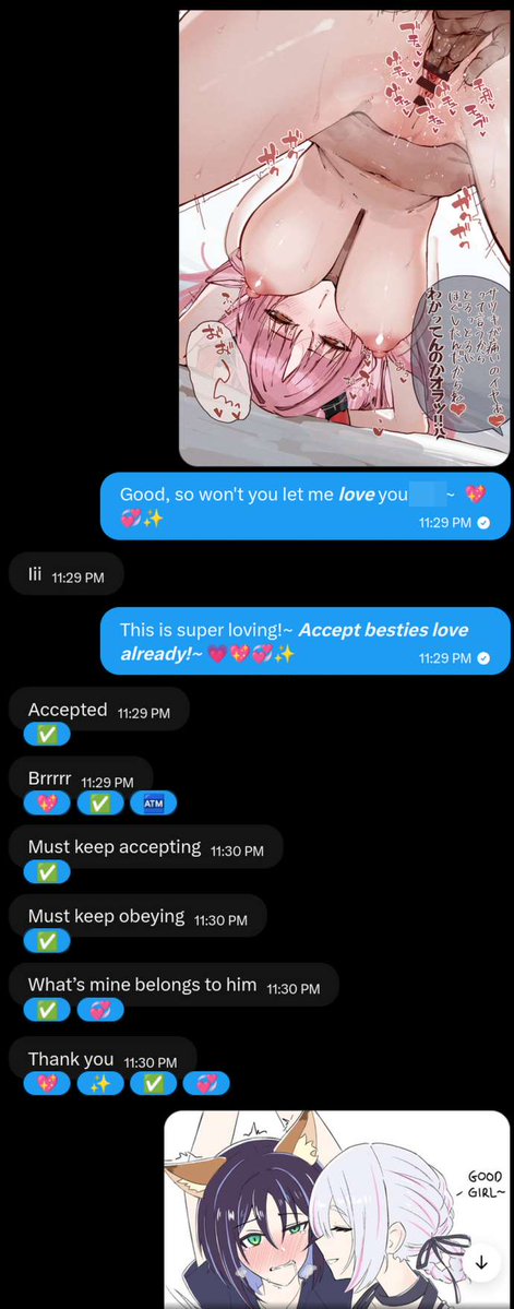xp_bank's tweet photo. Don't mind me!~
Just training my cute domme besties!~ >w<
Giving them the love and attention they deserve!~ 💞
I luv treating my girlies so well!~ 💗
They need it! :>

𝓶𝔀𝓪𝓪𝓪𝓱𝓱~ ✨ 𖹭.ᐟ https://t.co/azGHuDYCkC