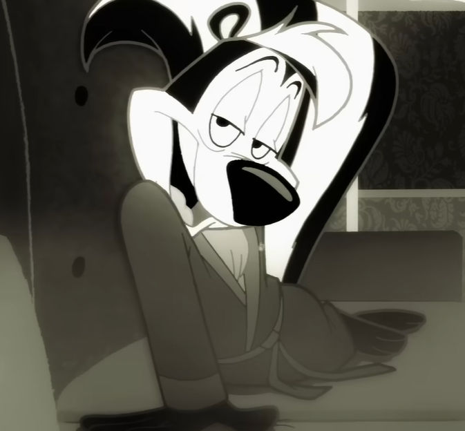 Daniel_TFfan's tweet photo. Me da risa que en esta canción de Pepe le pew, la única versión de la canción que se avienta unos buenos y ricos gemidos es la francesa, nadie mas hizo eso😭 https://t.co/cRdxlSo6lV