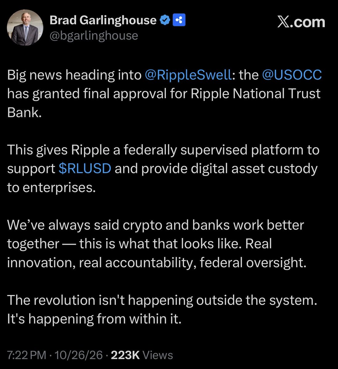digitalassetbuy's tweet photo. I’ll just leave this here.  I can remember telling my audience years ago when this clip came out that only Central Banks are lenders of last resort.  Lock In! https://t.co/KZA47T1k35