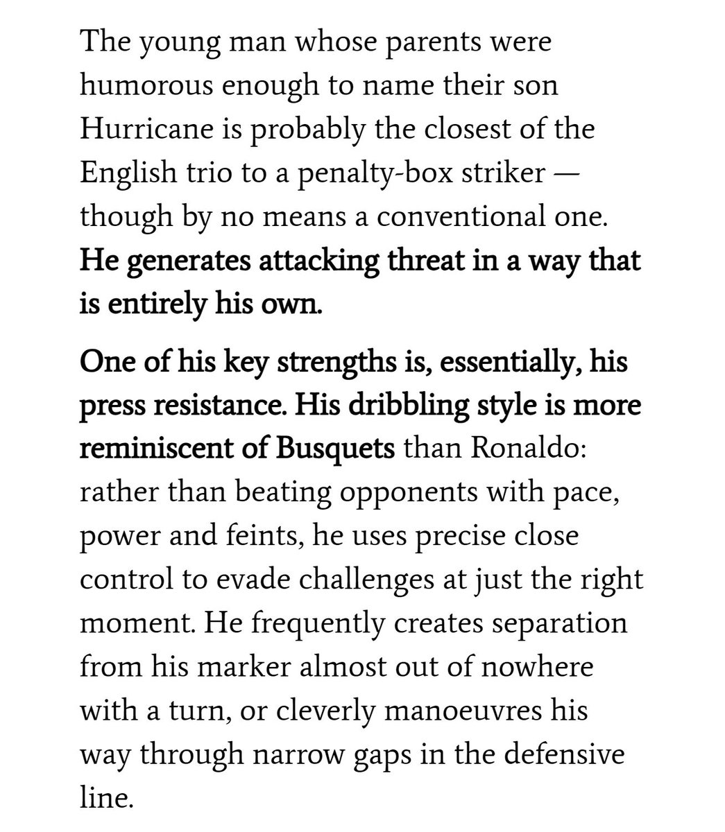 MartinRafelt's tweet photo. My funny little tidbit of the day is that I wrote about Kane ten years ago in our Euro-Preview at SV and I dared to compare him to SERGIO BUSQUETS of all players.

10y later, René Marić is his coach, lets him operate in these zones and he goes on to win the Ballon d'Or.

Lovely. https://t.co/HtFDDbsjJ9