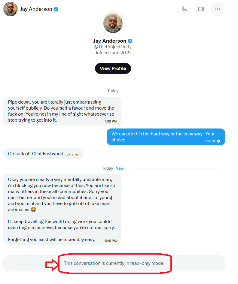 BrianCoryDobbs's tweet photo. @Tsoukalos @TheProjectUnity Jay Anderson is the biggest snowflake on Twitter.

Most of his self-aggrandizing tweets reek of massive insecurity.

I guarantee you the twerp would also lose in a push-up contest. https://t.co/qfbVpIGXmm