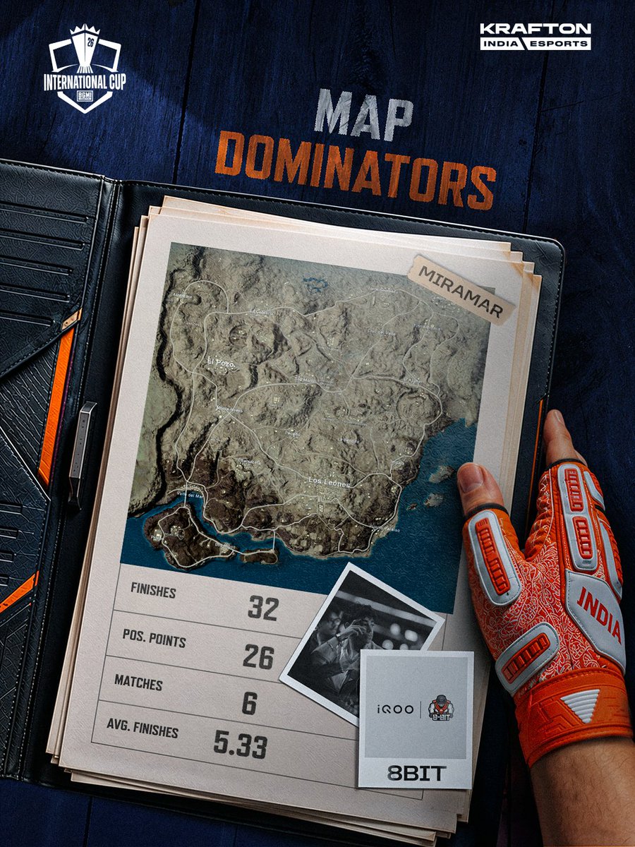 KIEOFFICIAL_'s tweet photo. From Rondo to Erangel to Miramar, these were the teams that stood out across each map. 🗺️

SOUL on Rondo. GDR on Erangel. 8BIT on Miramar.

Three maps. Three different strengths. Now it’s time to take that form to BMIC 2026.

#BMIC2026 #ForTheCrown #KraftonIndiaEsports #KIE #BGMI https://t.co/cA0z7QxSbA