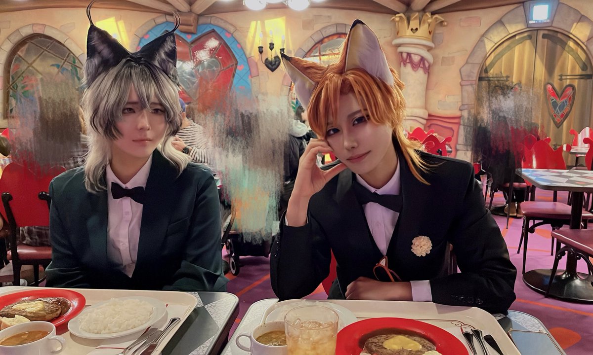 _lxinqc5's tweet photo. ⚠︎擬人化仮装
画角に入ってると思わなくて宇宙猫なﾊﾟｳﾊﾞｰﾄ https://t.co/0fDS8MsXCU