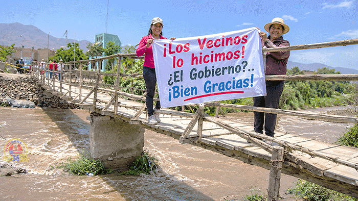 NikolaTESLApe's tweet photo. PUENTE VICTORIA: la lucha vecinal por una conexión segura entre dos distritos
-- ¡LOS VECINOS LO HICIMOS!💪🏼 ¿El Gobierno?.. ¡Bien Gracias!😫 https://t.co/VK9J1j59td 📢 #Comas #PuentePiedra #LimaNorte @LimaNorte https://t.co/Qnu3RgO71F