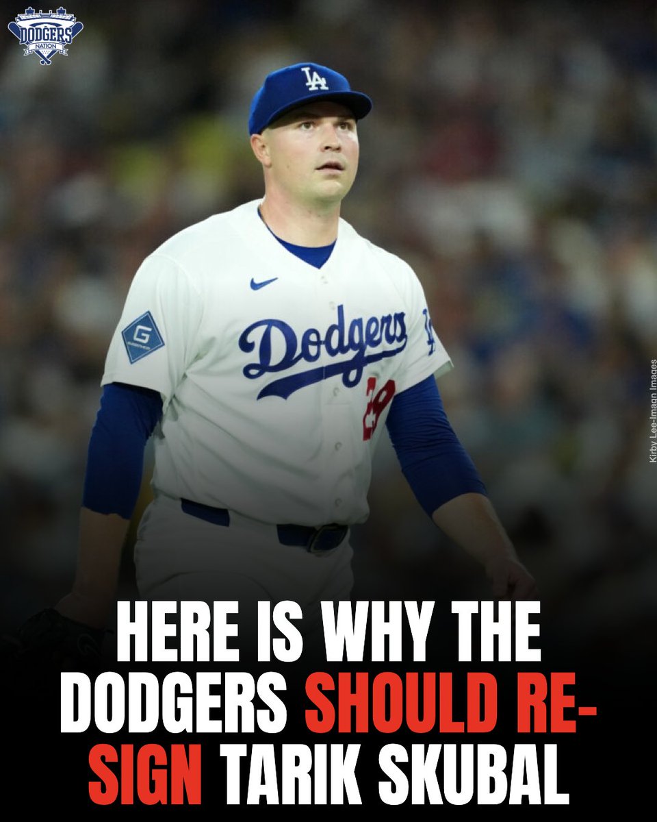 DodgersNation's tweet photo. Tarik Skubal will be the Dodgers biggest free agent by far and the biggest name on the market this offseason.

We broke down why LA NEEDS to prioritize bringing him back ✅ https://t.co/MyQLc71WXC