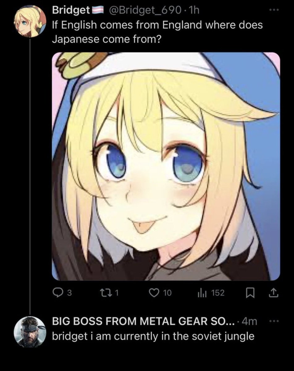 D0NKFORTRESS's tweet photo. i cant ever hear anyone talk about bridget from guilty gear without thinking of this image https://t.co/xtjXdGOnU7