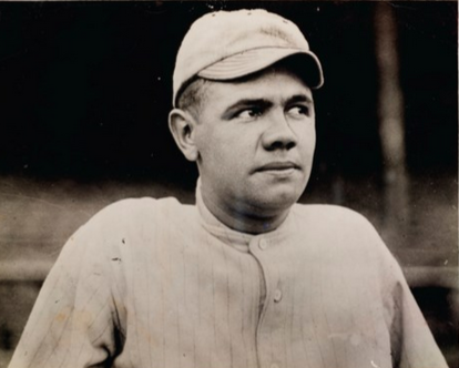 Jimfrombaseball's tweet photo. "Babe Ruth joined us in the middle of 1914, a nineteen-year-old kid.
He was a left-handed pitcher and a good one.
Ruth had never been anywhere, didn't know anything about manners or how to behave among people.
Just a big, overgrown green pea. Lord, he ate too much.
He'd stop along the road when we were travelling and order half a dozen hot dogs and as many bottles of soda pop, stuff them in one after another, give a few belches and then roar:
"Okay, boys, let's go."
Off the field he was bigger, louder, more excitable than his teammates.
Ruth used other people's toothbrushes, ran the elevator up and down, and got married to Helen Woodford, a sixteen-year-old coffee shop waitress he met on his very first day in Boston.
Everybody called him 'Baby', then just the 'Babe'.
I saw it all happen, from beginning to end. But sometimes I still can't believe what I saw:
This nineteen-year-old kid, crude, poorly educated, only lightly brushed by the social veneer we call civilization, gradually transformed into the idol of American youth and the symbol of baseball the world over.
A man loved by more people and with an intensity of feeling that perhaps has never been equalled before or since.
I saw a man transformed from a human being into something pretty close to a god. If somebody had predicted that back in 1914, he would have been thrown into a lunatic asylum."
Harry Hooper speaking of his young Red Sox teammate, Babe Ruth.