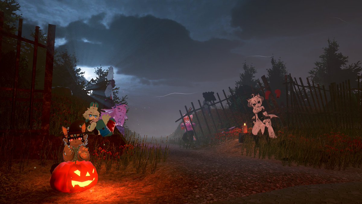 ShadowriverVR's tweet photo. @ComradeSergal Poster Credits:
Lesser Mokuri - @SakuraSachiko_ 
Miminomi - @VeronicaVlake 
Hochumi - Me ;p
Jenorne - @KrakkaCafe 
Xiefu - @ComradeSergal 

World:
Midnight Rest by @Bia_Kawaii_Br https://t.co/mCMkkYXsoz