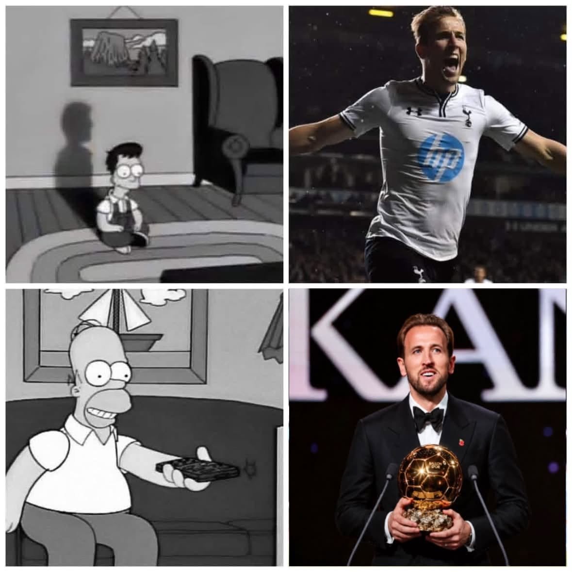 Spursworld_'s tweet photo. STILL CANNOT BELIEVE IT! 🤍🏆

Waking up and realising that one of our own, Harry Kane, is officially the Ballon d'Or winner.

#THFC #Tottenham #Spurs https://t.co/Nw9RPAEH2r