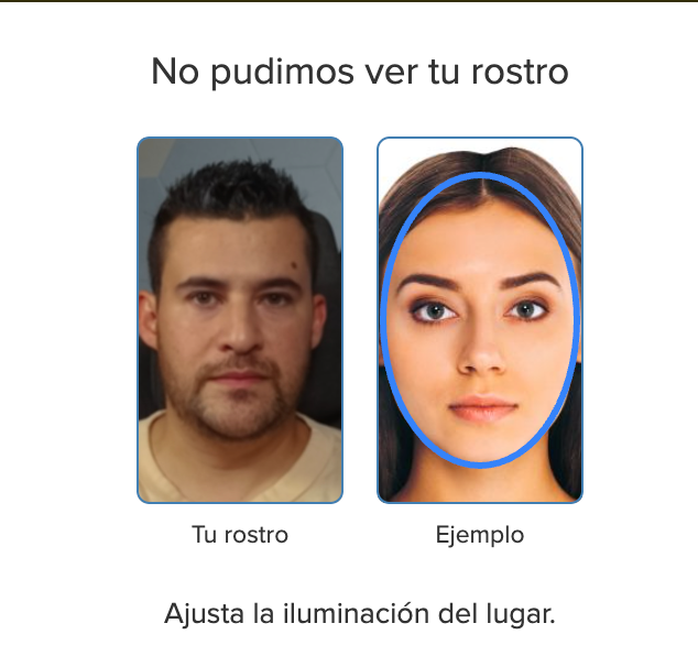 eduardoRoth's tweet photo. No hay peor UX que el "reconocimiento facial" de @ML_Mexico  en Web https://t.co/btxuM2W1Zp