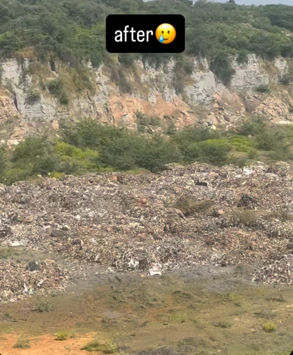 rdhawan_'s tweet photo. Dear @SaveAravali

Come forward to save the Aravalis in Faridabad before they are turned into a dumping ground.
The proposed dump yard in the Aravalli Hills near Bhankri Village, Faridabad (Haryana) poses a serious threat to nearby homes, schools, research institutions, tourism sites, and lakhs of residents.
📍 Bhankri Village (residential area): 1-2 km
📍 Sainik Colony & NIT (densely populated areas): 3-5 km
📍 Near premier research institutes such as THSTI and RCB
Faridabad could face the consequences in the form of polluted air, contaminated water, declining tourism, and increased public health risks. The Aravallis, meanwhile, would pay the price through ecological degradation and the continued shrinking of this fragile hills ecosystem.
Faridabad and the Aravallis deserve better. Protect our environment, Protect our people before it is too late.

#SaveFaridabad #NoDumpyardInBhankri
#NoDumpyardInAravali

@NayabSainiBJP, @NitinNabin 
@SaveAravali, @AravalliBachao_ 
@ForestHaryana