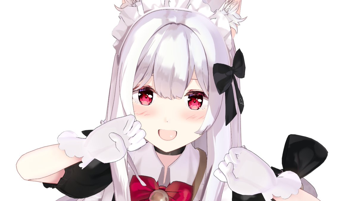 meidoshirone's tweet photo. ねこちゃんが　あらわれた！ https://t.co/iegIsgwN6a