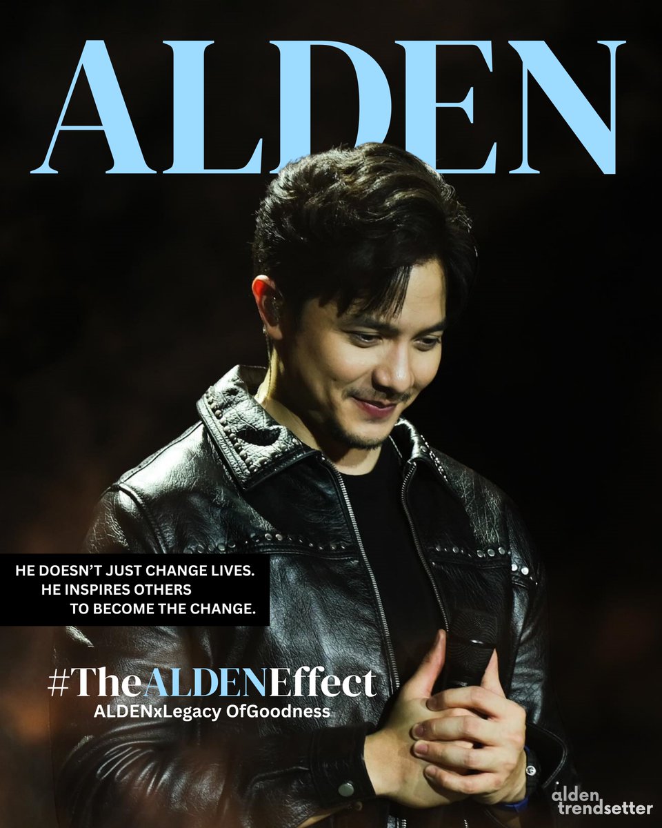 AldenTrendsOFC's tweet photo. 🌱 𝙎𝙢𝙖𝙡𝙡 𝙖𝙘𝙩𝙨 𝙤𝙛 𝙠𝙞𝙣𝙙𝙣𝙚𝙨𝙨 𝙝𝙖𝙫𝙚 𝙖 𝙬𝙖𝙮 𝙤𝙛 𝙩𝙖𝙠𝙞𝙣𝙜 𝙧𝙤𝙤𝙩 𝙖𝙣𝙙 𝙗𝙡𝙤𝙤𝙢𝙞𝙣𝙜 𝙞𝙣 𝙪𝙣𝙚𝙭𝙥𝙚𝙘𝙩𝙚𝙙 𝙬𝙖𝙮𝙨. 🌸

Throughout his journey, 𝐀𝐋𝐃𝐄𝐍 𝐑𝐈𝐂𝐇𝐀𝐑𝐃𝐒 has consistently planted 𝒔𝒆𝒆𝒅𝒔 𝒐𝒇 𝒄𝒉𝒂𝒏𝒈𝒆 through his 𝗾𝘂𝗶𝗲𝘁 𝗴𝗲𝗻𝗲𝗿𝗼𝘀𝗶𝘁𝘆, 𝗵𝘂𝗺𝗯𝗹𝗲 𝘀𝗲𝗿𝘃𝗶𝗰𝗲, and 𝘂𝗻𝘄𝗮𝘃𝗲𝗿𝗶𝗻𝗴 𝗵𝗲𝗮𝗿𝘁. And when one person leads with such genuine sincerity, 𝗶𝘁 𝗰𝘂𝗹𝘁𝗶𝘃𝗮𝘁𝗲𝘀 𝗮𝗻 𝗲𝗻𝘁𝗶𝗿𝗲 𝗰𝗼𝗺𝗺𝘂𝗻𝗶𝘁𝘆 𝗿𝗲𝗮𝗱𝘆 𝘁𝗼 𝗺𝗮𝗸𝗲 𝗮 𝗱𝗶𝗳𝗳𝗲𝗿𝗲𝗻𝗰𝗲. ✨

𝙉𝙤𝙬, 𝙞𝙩’𝙨 𝙤𝙪𝙧 𝙩𝙪𝙧𝙣 𝙩𝙤 𝙠𝙚𝙚𝙥 𝙞𝙩 𝙜𝙧𝙤𝙬𝙞𝙣𝙜! 💙

Join our 𝒄𝒉𝒂𝒊𝒏 𝒐𝒇 𝒌𝒊𝒏𝒅𝒏𝒆𝒔𝒔 by sharing a memory, testimonial, or personal story about how 𝐀𝐋𝐃𝐄𝐍’s 𝒍𝒆𝒈𝒂𝒄𝒚 𝒐𝒇 𝒈𝒐𝒐𝒅𝒏𝒆𝒔𝒔 inspired you to pay it forward, touch lives and inspire others to do the same! 💖

Your story doesn't have to be grand. Even the smallest act can plant a seed in someone's heart…and you never know how far it might grow. 🌴

𝘽𝙚𝙘𝙖𝙪𝙨𝙚 𝙬𝙝𝙚𝙣 𝙜𝙤𝙤𝙙𝙣𝙚𝙨𝙨 𝙞𝙣𝙨𝙥𝙞𝙧𝙚𝙨 𝙜𝙤𝙤𝙙𝙣𝙚𝙨𝙨, 𝙩𝙝𝙚 𝙞𝙢𝙥𝙖𝙘𝙩 𝙣𝙚𝙫𝙚𝙧 𝙚𝙣𝙙𝙨. 🍃

@aldenrichards02 
#TheALDENEffect 
#ALDENRichards 
ALDENxLegacy OfGoodness