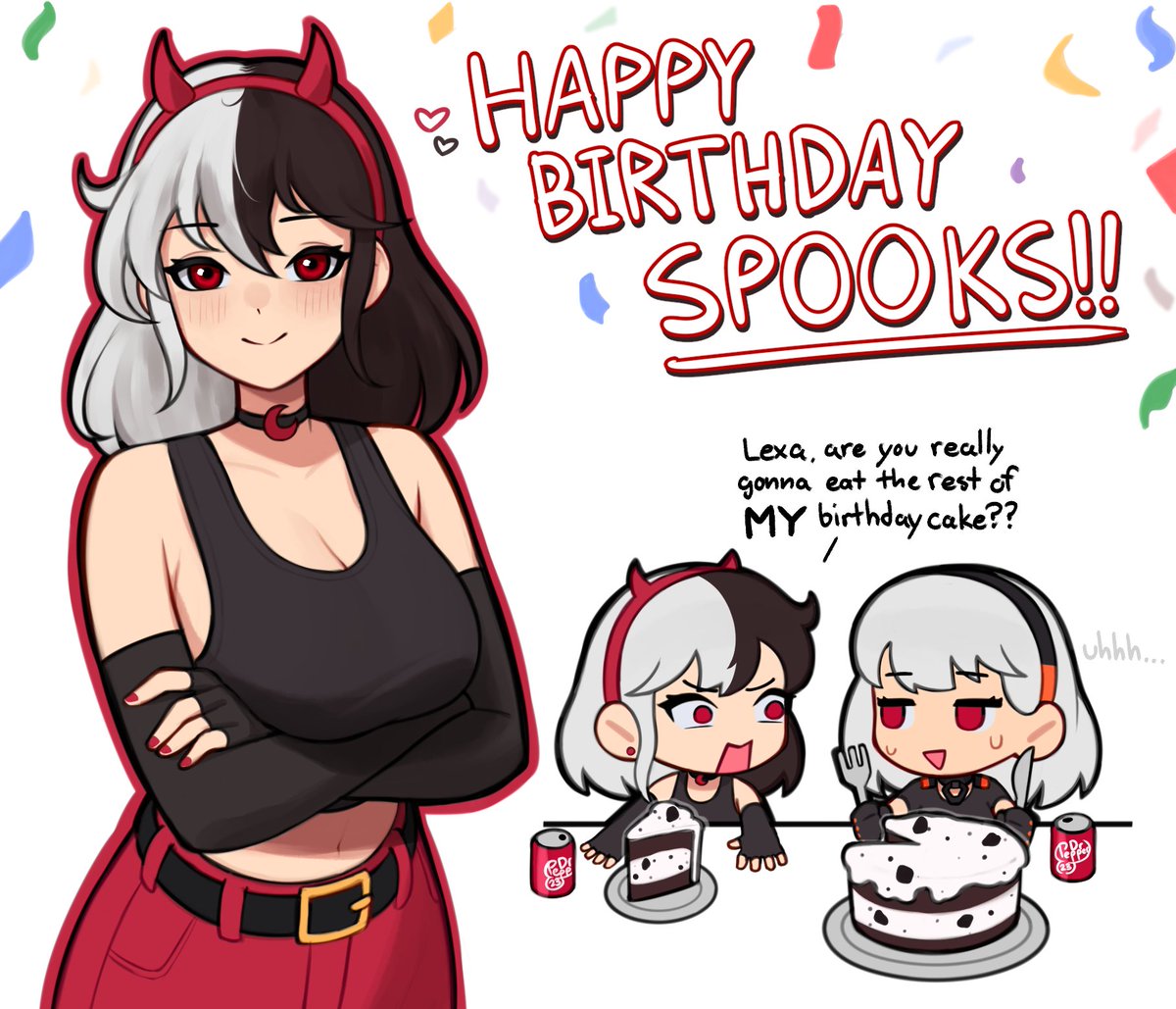 spookyboi_77's tweet photo. here's some absolutely beautiful birthday art I got today from some amazing people!! 🥺❤️❤️❤️
#ocart #oc #Lexa #FortniteArt https://t.co/6NCoHqgLlV