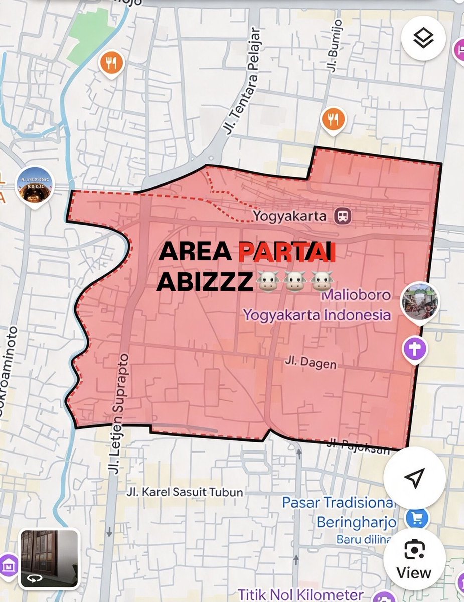RombonganSTRES's tweet photo. Tolong SEBARKAN
INGAT ZONA ini ya teman temanku
Jangan ke SELATAN apalagi ke TIMUR/BARAT 🚨🚨🚨 https://t.co/c0hEPc1TLI