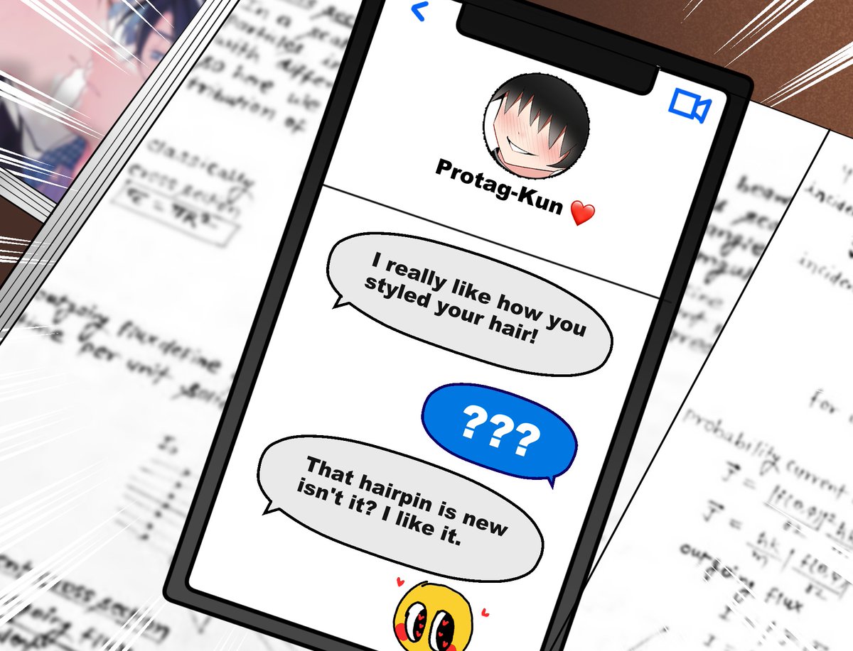 MonitorComics's tweet photo. The "H-Protagonist" Distracted Me During Class!? https://t.co/faCPnnQT9k