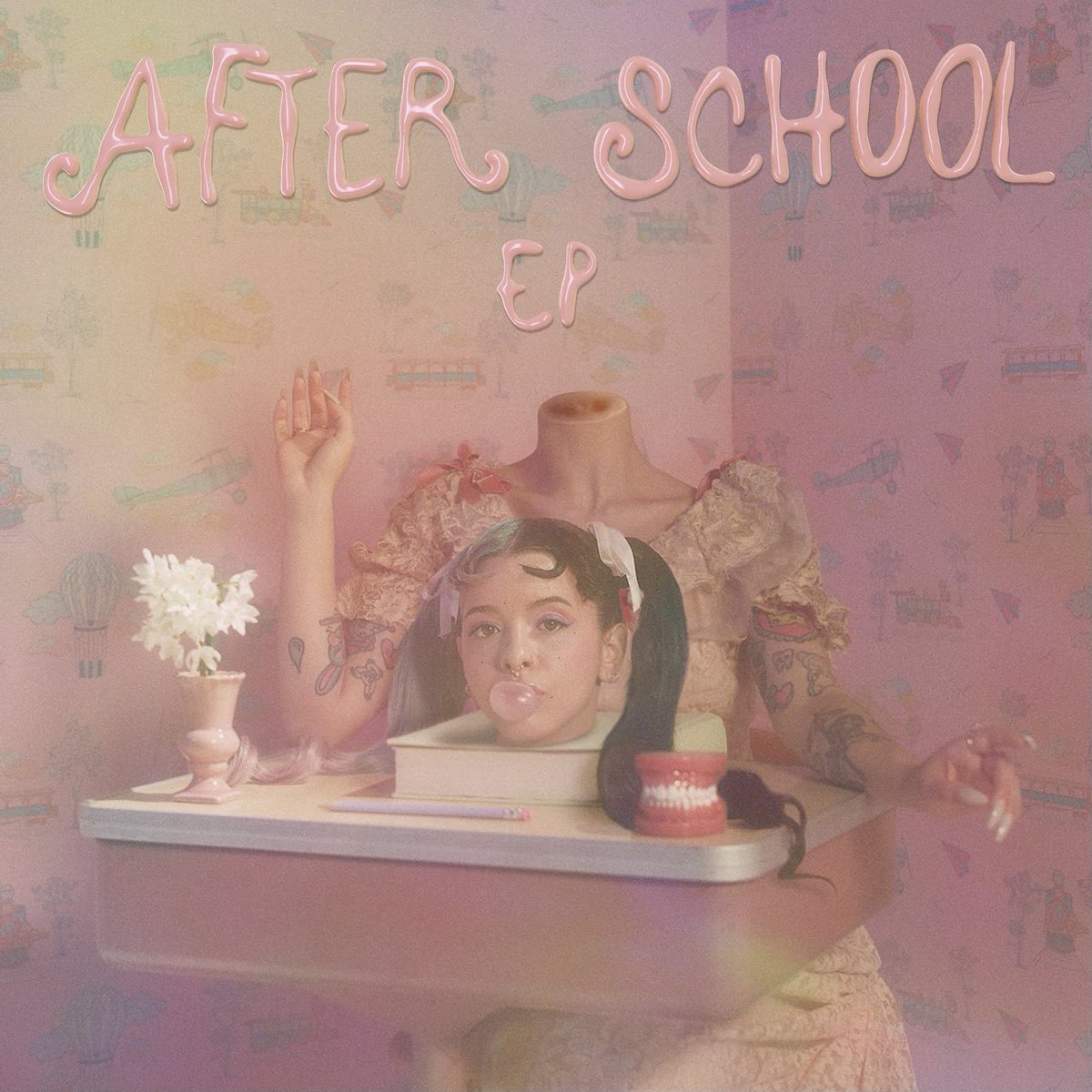 MELANIESBASE's tweet photo. 2,222 days ago, Melanie Martinez released 'After School EP'. https://t.co/rkQkxoNwep