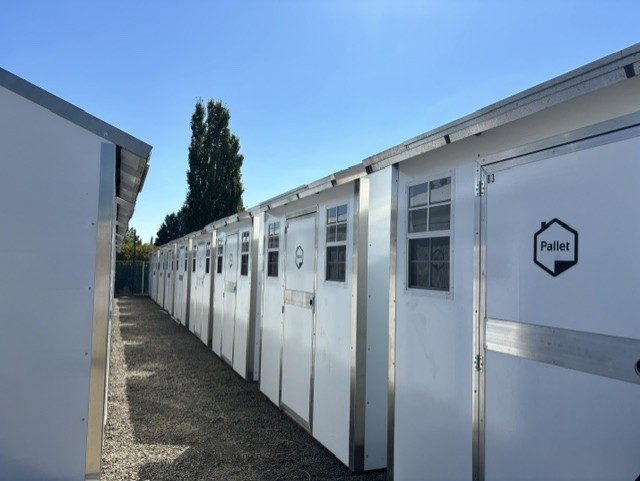 WashcoOregon's tweet photo. Washington County is opening a new 60‑pod shelter village in Aloha tomorrow, expanding safe, supported options for neighbors transitioning out of homelessness. Grateful for our partners at @oregonmetro and others who helped bring this project to life. https://t.co/UmhpwqVLpN https://t.co/UEXtNxWkqZ