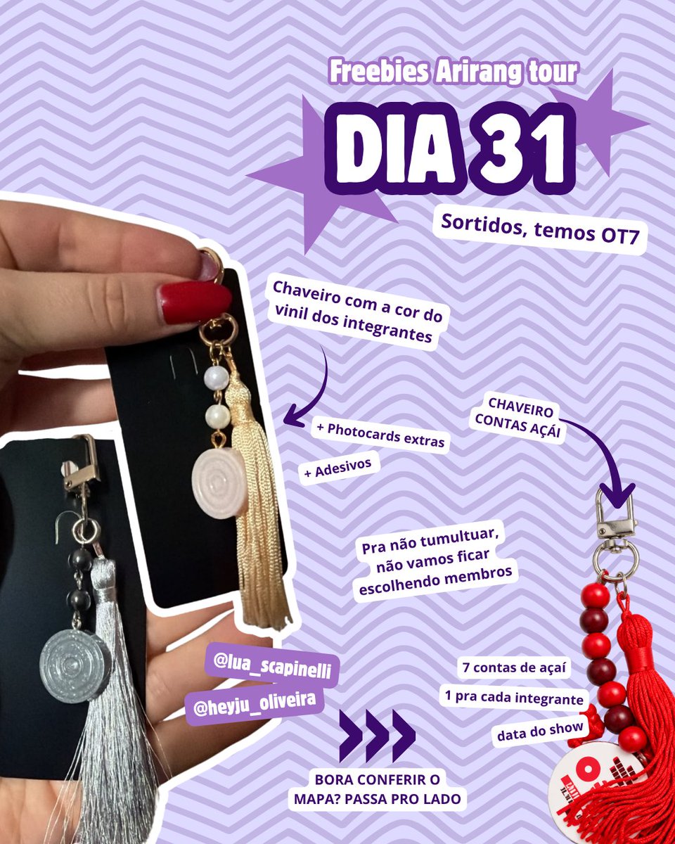 heyju_oliveira's tweet photo. FREEBIES pessoal! Junto com minhas amigas, e mais uma série de pessoas que apoiaram essa ideia, distribuiremos freebies nos 3 dias de show. 

Na quarta imagem tem um mapinha pra ajudar a encontrar, eu acredito que dia 28 chego por volta das 18 horas proximo ao portão 6 + https://t.co/TVuQtulaZK