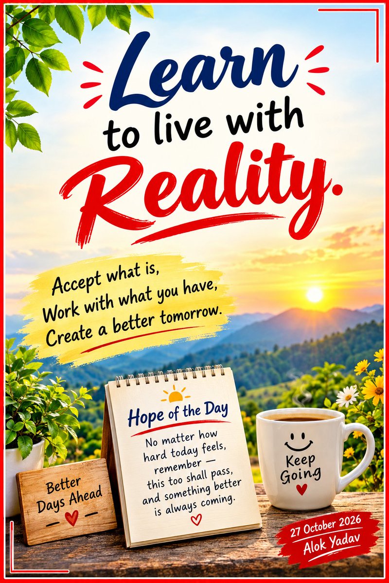 ALOKNYADAV11's tweet photo. #Hope 
#Happiness 
#Hormony https://t.co/fDl6qugjwF
