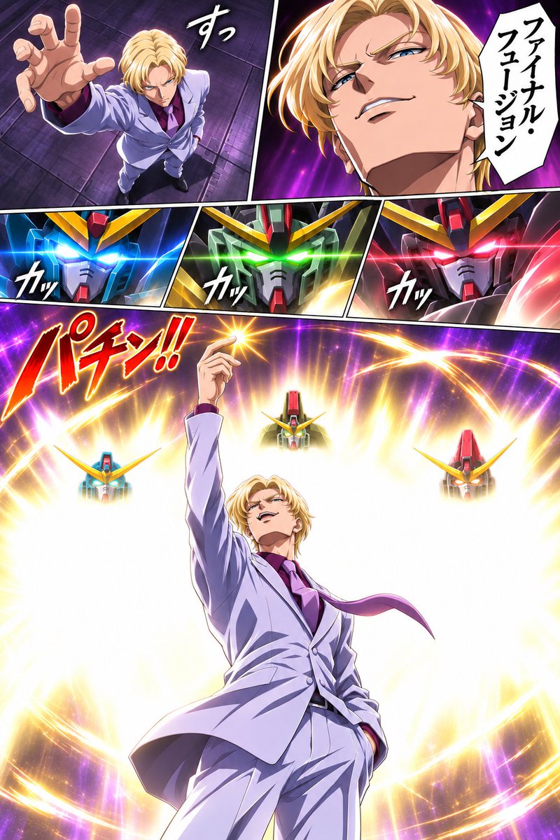 menmaFerretLove's tweet photo. 悪の！！
ファイナルフュージョン✨
(1/4)

※自分で承認出来ちゃう設定です💦 https://t.co/5fkWrY1ZTo