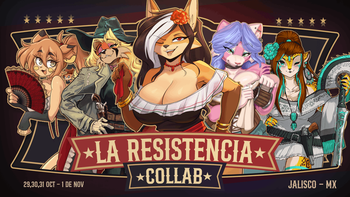 PincelDreams's tweet photo. The resistance is here!! 🔥

For this #Confuror2026 , Jeso, Avencri, Lucyfer, Nexcoyotl, Kenno Arkkan, Luxar, NightArgen, Luna, Magolobo, Pandora Barks, Chalo, Toragao and me, we have prepared something special for you. ❤ https://t.co/b9Yi5GAtir