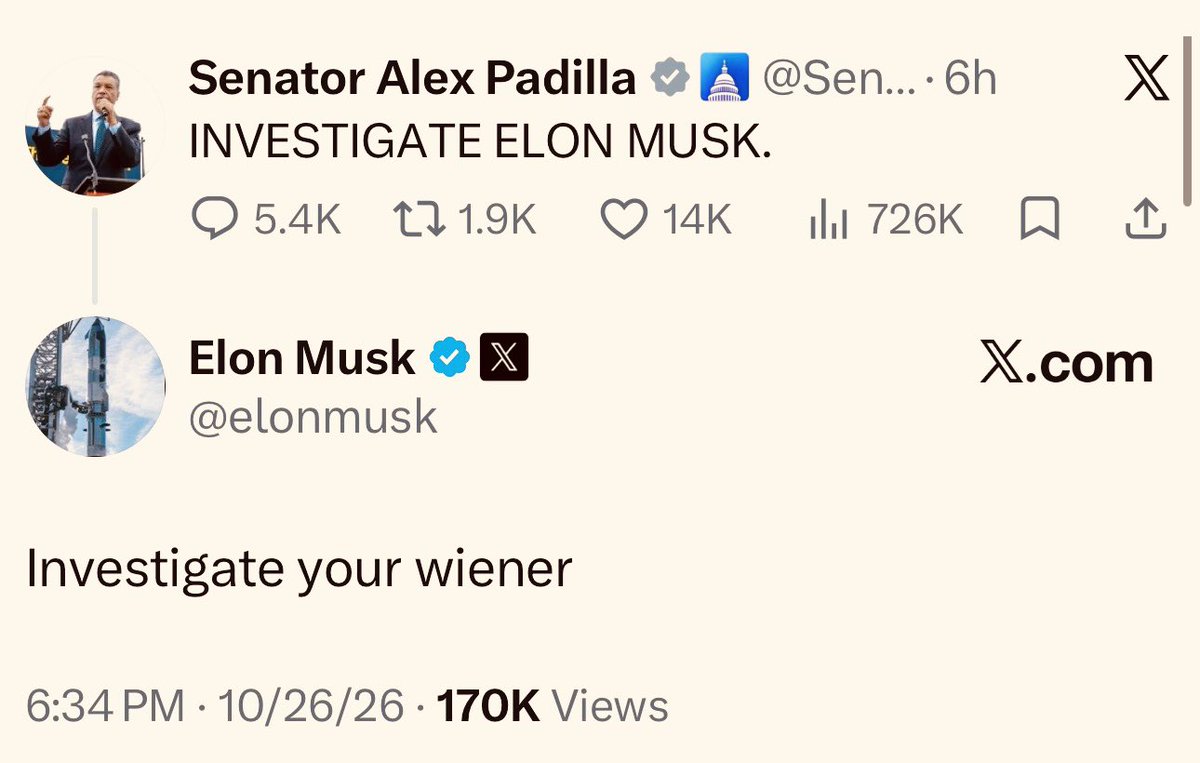 ClownWorld's tweet photo. Elon just ended this man's entire career with three words 😂😆👇 https://t.co/r3F3HPczOz