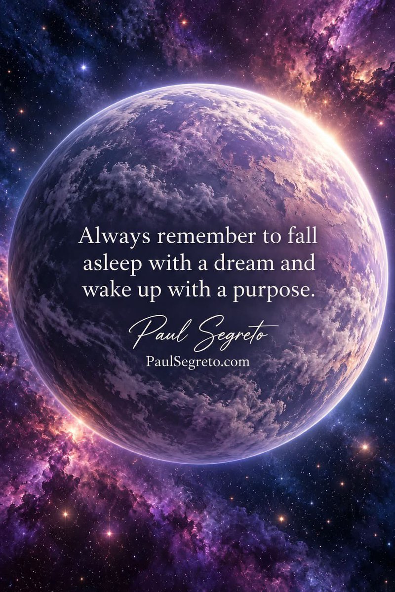 PaulSegreto's tweet photo. Building your version of the #AmericanDream takes patience, persistence, and a willingness to begin again. Each purposeful day is another opportunity to move closer to a life that reflects what matters most to you.
Dream boldly. Rest deeply. Rise with purpose.
#RiseWithPurpose https://t.co/uqfjKw5ytv