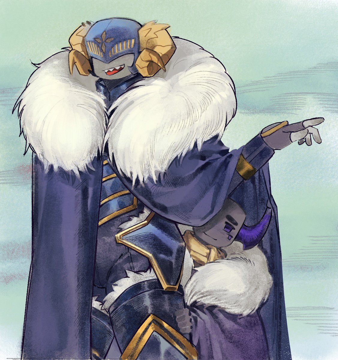 montlitttt's tweet photo. A mother who unintentionally shows off her baby. It must be very cold in the sky during winter, righ. https://t.co/1U3XvGOX1P
