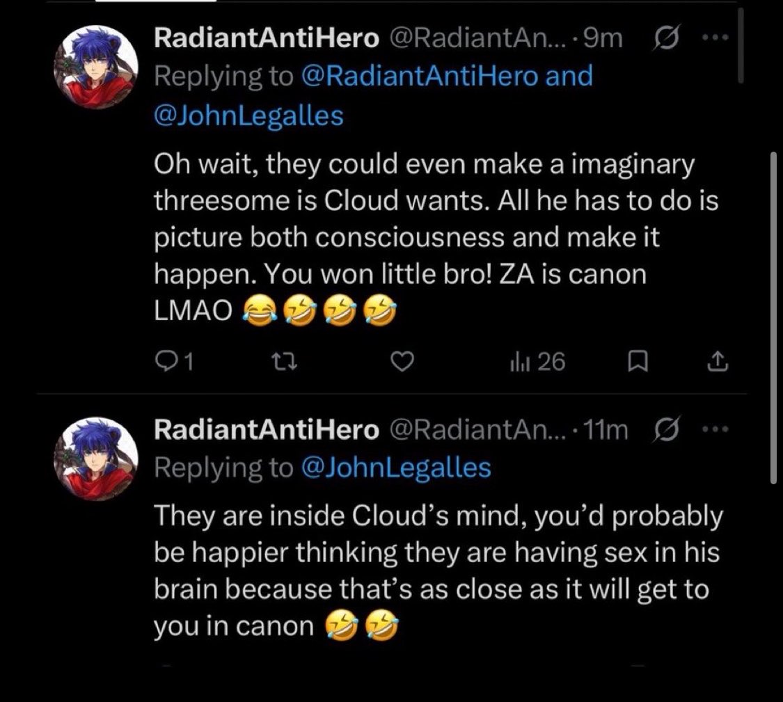 JohnLegalles's tweet photo. @RadiantAntiHero @revanrar And you radiant have lost all credibility here. Your fellow Cleriths are just as dumb as you apparently. https://t.co/ryJ0mz8z1p