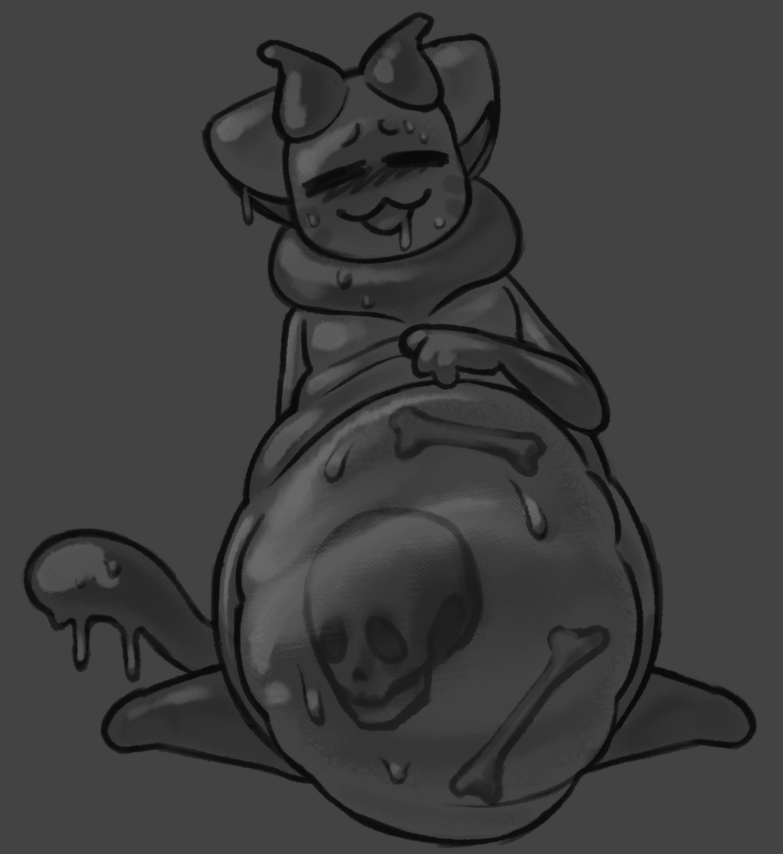SlimeShape's tweet photo. Goob but EVIL >:3 https://t.co/tihFUCs7ut