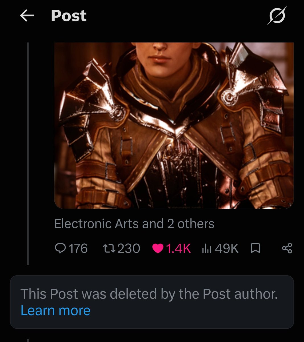 MawkAnthony's tweet photo. @NWOBHM1983 @RenfailSoL @bioware @EA @dragonage @masseffect U mean the comment that you now deleted? Lmaooooo! So first you block and unblock me. Now you're deleting comments? My brother in christ, what are you hiding? 🤣🤣🤣

I told you that you would just come back to embarrass yourself,  didn't I? 🤣 https://t.co/XvdveBUi4F