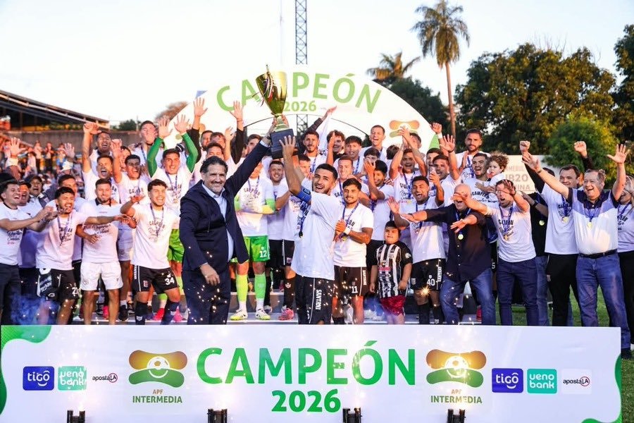 Insfranglz's tweet photo. PALMARÉS GENERAL DE LA SEGUNDA DIVISIÓN DE PARAGUAY 🇵🇾🏆
(1910-2026)

1- Rubio Ñu: 8 🏆
(1926, 1941, 1954, 1961, 1963, 1972, 2008 y 2025)

2- Presidente Hayes: 8 🏆 (1911, 1919, 1958, 1967, 1971, 1973, 1984 y 1991) 

3- Spvo. San Lorenzo: 7  🏆(1949, 1953, 1960, 1984, 1987, 1994 y 2014) 

4- Gral. Caballero de Zeballos Cué: 6 🏆
(1923, 1928, 1962, 1970, 1986 y 2010)

Obs: En 1923 ganó el Deportivo Meilickie, predecesor de Gral. Caballero ZC.

5- Sport Colombia: 6 🏆 (1940, 1944, 1945, 1950, 1985 y 1992)

6- Tembetary: 5 🏆
(1959, 1976, 1983 1988 y 1995)

7- Sol de América: 4 🏆 (1965, 1977, 200y y 2023)

8- Sastre Sport: 4 🏆
(1918, 1921, 1925 y 1931)

9- Spvo. Luqueño: 4 🏆
(1924, 1956, 1964 y 1968)

10- Resistencia: 3 🏆
(1966, 1980 y 1998)

11- 3 de Febrero de CDE: 3 🏆 (2004, 2013 y 2017)

12- River Plate: 3 🏆 (1957, 2015 y 2018)

13- 24 de Septiembre: 3 🏆 (1939, 1942 y 1943)

14- Nacional: 3 🏆 (1979, 1989 y 2003)

15- Cerro Corá: 2 🏆
(1990 y 1996)

16- General Genes: 2 🏆 (1952 y 1955)

17- Marte Atlético: 2 🏆(1915 y 1916)
Obs: Marte Atlético se fusionó con 2 equipos más y dieron vida al Sportivo Luqueño.

18- Spvo. Trinidense 2 🏆 (2009 y 2022)

19- Atlantida: 2 🏆
(1927 y 1951)

20- Recoleta: 2 🏆
(2001 y 2024)

21- Silvio Pettirossi: 2 🏆
(1969 y 2007)

22- Humaitá: 1 🏆
(1993)

23- Libertad: 1 🏆 (2000)

24- Independiente CG: 1 🏆 (2016)

25- Guaireña: 1 🏆
(2019)

26- Gral. Diaz: 1 🏆 (2012)

27- Tacuary: 1 🏆
(2002)

28- Pinozá: 1 🏆
(1946)

29- Cerro Porteño de Presidente Franco: 1 🏆(2011)

30- 10 de Agosto: 1 🏆
(1914)
Obs: Este equipo después se fusionó con otro y se creo el Sportivo San Lorenzo.

31- Atlético Sajonia: 1 🏆(1938)

32- Fernando de la Mora: 1 🏆(1930)

33- 12 de Octubre de Villa Aurelia: 1 🏆
(1937)

34- Villa del Salto: 1 🏆
(1917)

35- Asunción: 1 🏆
(1948)

36- Sportivo 2 de Mayo: 1 🏆 (2005)

37- Colegiales: 1 🏆
(1982)

38- Oriental: 1 🏆(1981)

39- 12 de Octubre de Itauguá: 1 🏆(1997)

40- Capitán Figari: 1 🏆 (1978)

41- Universal: 1 🏆 (1999)

42- Atlético Corrales: 1 🏆 (1929)

Obs: El ese momento, Corrales se llamaba C.A.L.T.

43- Gral. Caballero de JLM: 1 🏆 (2021)

44- Santani: 1 🏆🆕️ (2026)

45- Nacional "B": 1 🏆 (1910)

46- Cerro Porteño "B" 1 🏆 (1920)

Estos dos últimos eran filiales de los equipos de Nacional y Cerro Porteño que estaban en Primera, lógicamente, así como se juega en España, los filiales no subieron y ascendieron sus respectivos vicecampeones.