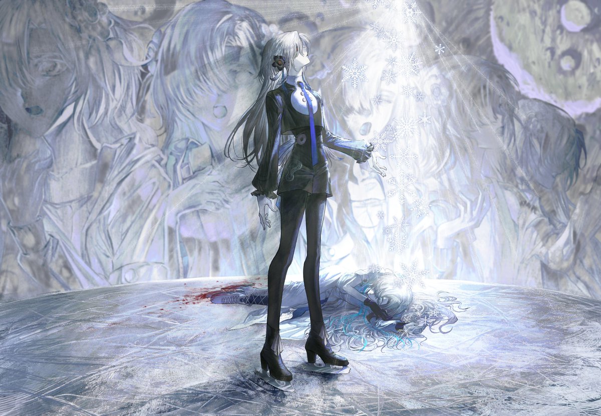 RemoteGHarukos's tweet photo. 氷晶
#ヰ世界情緒美術部 
#CanbyLive同人企画 https://t.co/lCcUACtKrU