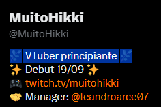 D4RC4D14N's tweet photo. @MuitoHikki @miaudem ya va siendo tiempo de sacarse el principiante 🤨 https://t.co/raX5UQJ4vM