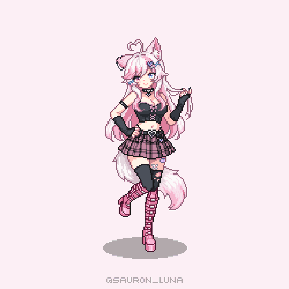 sauron_luna's tweet photo. 🩵 Thanks for commissioning me!💙

#pixelart  | #ドット絵 | #今月描いた絵を晒そう | #Commission | #픽셀아트 https://t.co/clKy93ey9z