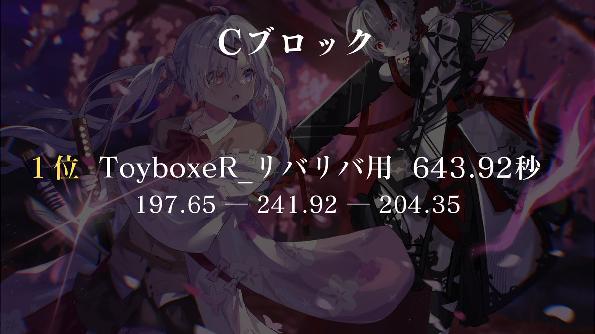 rxr_legendary's tweet photo. A〜Dブロック https://t.co/EpKamrb7Hu