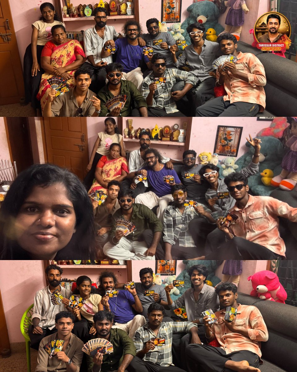 Vishnusuriyatcr's tweet photo. ആചാര വെടിക്ക് ഇതാ ബെസ്റ്റ് 🫵🔥

Tickets Secured! 🔥🤌 Now, the wait is for @Suriya_offl Anna’s Grand Arrival! 🦁❤ 

#SingamGroup #SingamGroupThrissur #Suriya #Scene

@rajsekarpandian @ravikumartcr @SuriyaFansClub https://t.co/cpRCy2gEQk