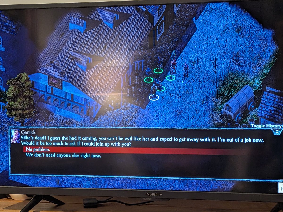 Firebirds_Lair's tweet photo. Garrico is one of the less well done NPCs. Oops, I betrayed you...how about I join up? https://t.co/XsAZ3wCcPo