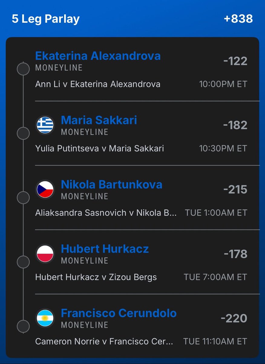 pickvaultpicks's tweet photo. 🎾 TENNIS ACTION IS ON! 🔥💰

🎯 LOCK IN THE PICKS AND LET’S GET TO WORK!

@Playbook #TennisPicks #SportsPicks #BettingTips #Gambling𝕏 https://t.co/F6dab0G0yk