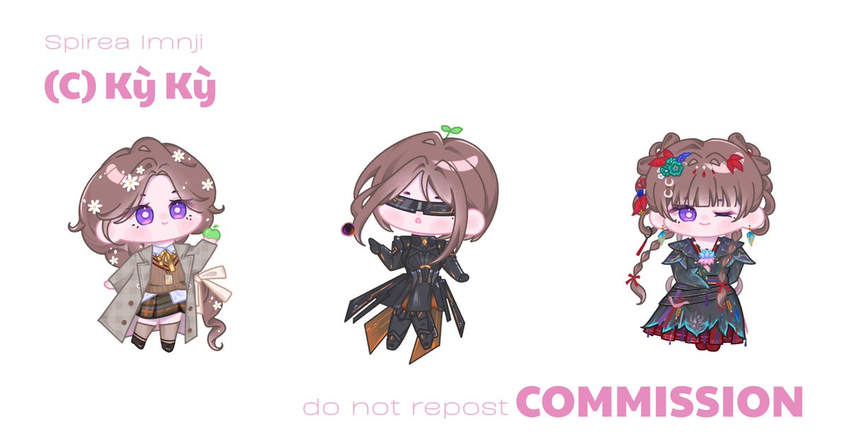 spirea036's tweet photo. 🌼🌱🪷

(C) Kỳ Kỳ (FB) | do not repost 
#commissionopen #chibi #chibicommission #lads https://t.co/yroRbG3VNK