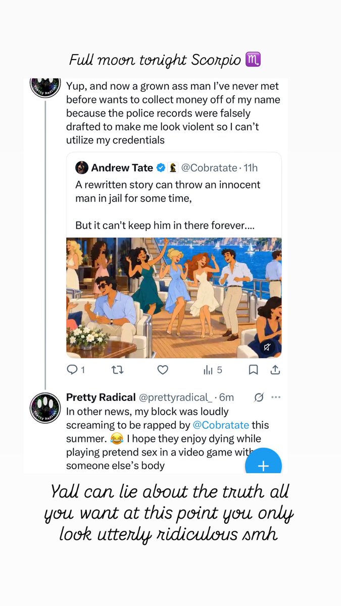 prettyradical_'s tweet photo. Sky daddy @elonmusk 
At least you have kids to carry on with what was started in the name of Nikola Tesla… I see you 🕳️🎈💔🦂🌕 https://t.co/IZjpEqIGef