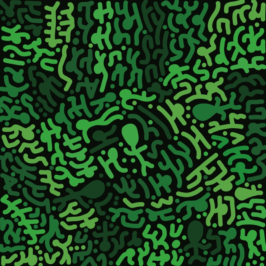 alien_inks's tweet photo. They were never meant to be one shape.

Beneath the jungle canopy of memory and instinct, they emerged, figures not bound by form but by function, not by labels but by necessity. Every curve here is a negotiation, every angle the scar of a decision made in a world that does not pause to explain itself.

This is not chaos. This is listening.
To survive here is not to dominate; it is to dissolve and reassemble endlessly.
To bend is not to break.
To shift is not to lose identity.
To change shape is to remember that the essence is deeper than the outline.

These beings know what it means to face collapse and become something new before the fall completes.
They rehearse survival in silence.
They camouflage not to disappear, but to remain, unpunished, untrapped, unbroken.
They grow spines in one season and feathers in the next.

You, too, have become what was needed.

You have outgrown definitions whispered to you in childhood.
You have swallowed fire, reshaped it as breath, and returned it as language.
You have learned to contort without losing truth.
You have worn masks to deliver your real face safely to the other side.

This transmission is not about escape. It is about integration.
About knowing when to be still and when to mutate.
About being fluent in the dialects of change, yet rooted in the silence that remains when change is done speaking.

You are not what you were.
You are not yet what you will be.
You are the interval. The flex. The folding point.

And in the map of everything that survives,
your shape is sacred.
Because it is still becoming.