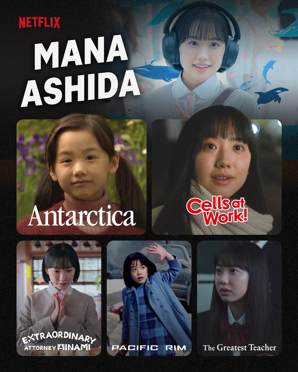 NetflixID's tweet photo. Dari aktris cilik sampai dewasa, perjalanan akting Mana Ashida bisa kamu ikutin di Netflix! ✨ https://t.co/XDrubLpN6b